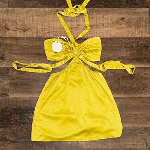 More to come Halter Mini Dress